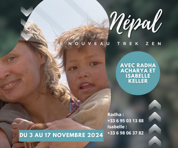 trek zen au népal marche méditation massage yoga